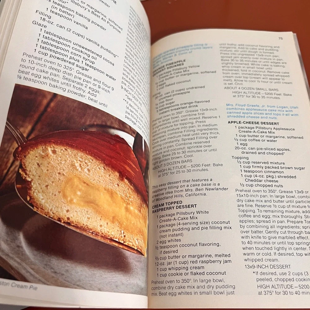 Vintage 1972 Pillsbury Bake‎ Off Cook Book 100 Winning Recipes Bake-Off 23 Retro
